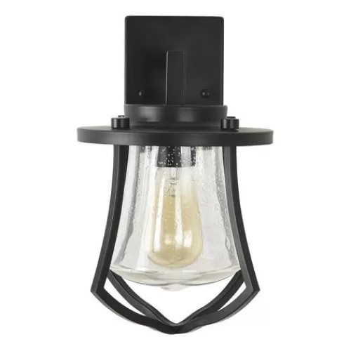 Deals Patriot Lighting® Wilsyn Black Outdoor Wall Light>* Discount