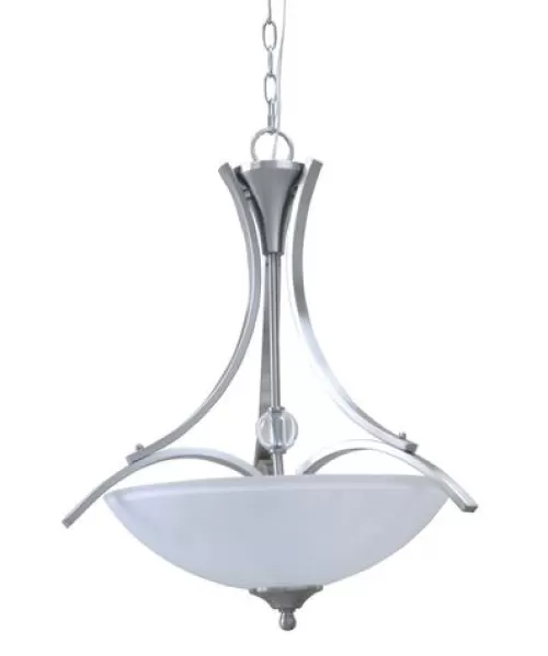 Discount Patriot Lighting® Chantelle 3 Light Satin Nickel Pendant>* Store