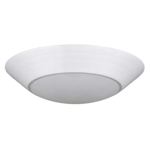 Discount Patriot Lighting® Gabbie White Integrated Led Flush Mount Ceiling Light – 6 Pack>* Best Sale