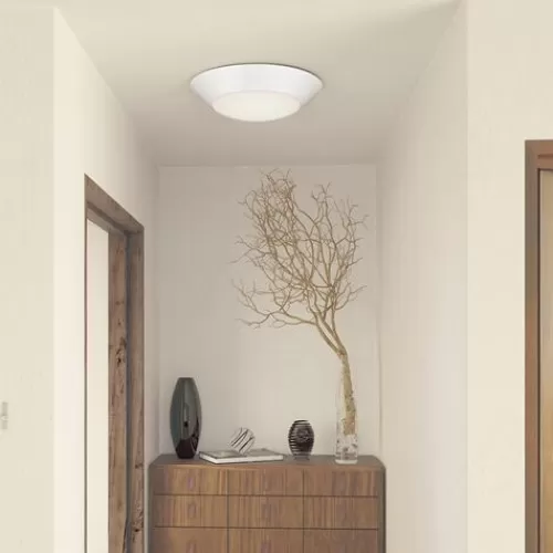 Discount Patriot Lighting® Gabbie White Integrated Led Flush Mount Ceiling Light – 6 Pack>* Best Sale