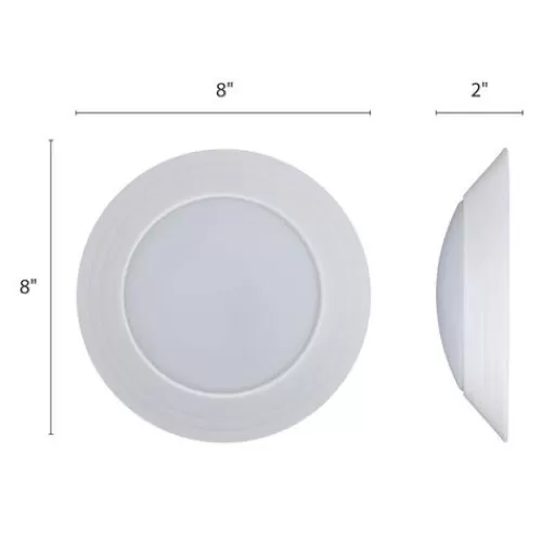 Discount Patriot Lighting® Gabbie White Integrated Led Flush Mount Ceiling Light – 6 Pack>* Best Sale