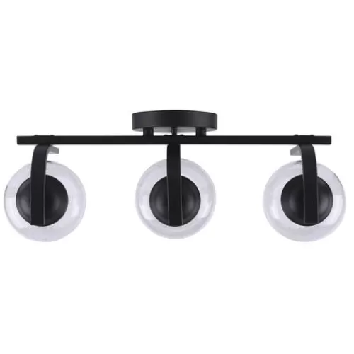 Discount Patriot Lighting® Kari Matte Black 3-Light Vanity Light>* Online