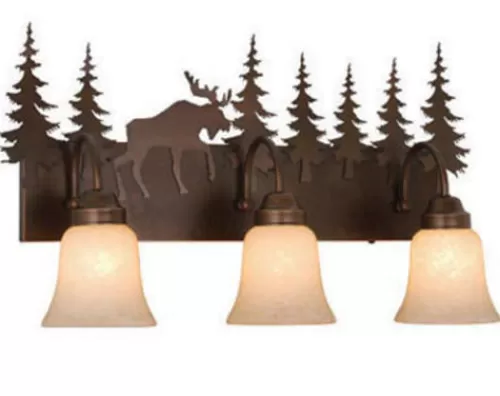 Discount Patriot Lighting® Yellowstone 3-Light Burnished Bronze Vanity Light>* Cheap