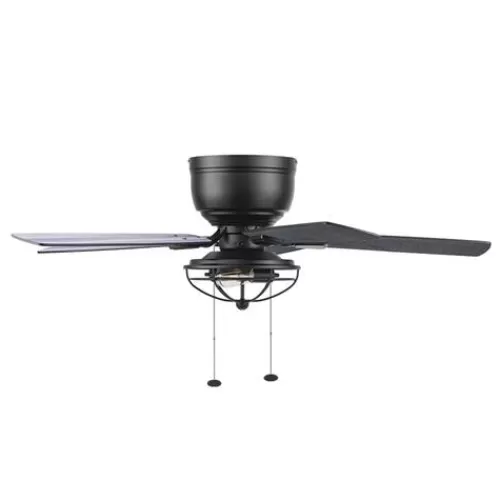 Flash Sale Patriot Lighting™ Annetta 52″ Matte Black Led Indoor/Outdoor Ceiling Fan>* Clearance