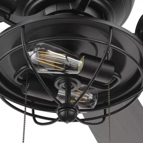 Flash Sale Patriot Lighting™ Annetta 52″ Matte Black Led Indoor/Outdoor Ceiling Fan>* Clearance