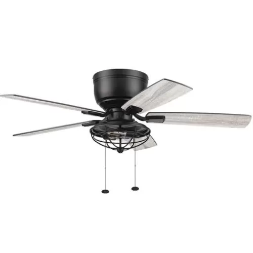 Flash Sale Patriot Lighting™ Annetta 52″ Matte Black Led Indoor/Outdoor Ceiling Fan>* Clearance