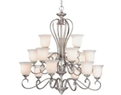 Flash Sale Patriot Lighting® Riviera 15-Light Antique Pewter Chandelier>* Outlet