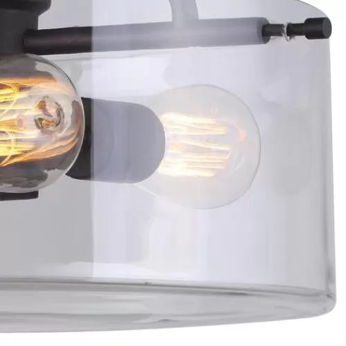 Flash Sale Patriot Lighting® Samuel Bronze 3-Light Semi-Flush Mount Ceiling Light>* Online