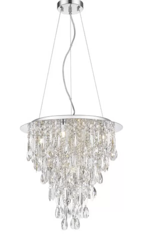 Flash Sale Patriot Lighting® Shana Silver 5-Light Chandelier>* Online