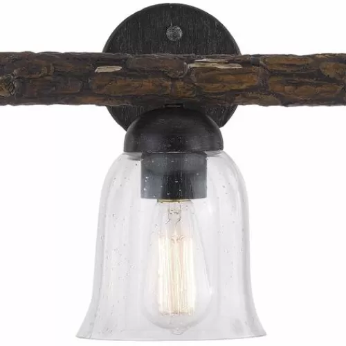 Hot Sale Patriot Lighting® Spruce Black Walnut 3-Light Vanity Light>* Fashion