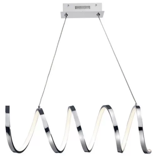 New Patriot Lighting® Burt Chrome Integrated Led Island Light>* Flash Sale