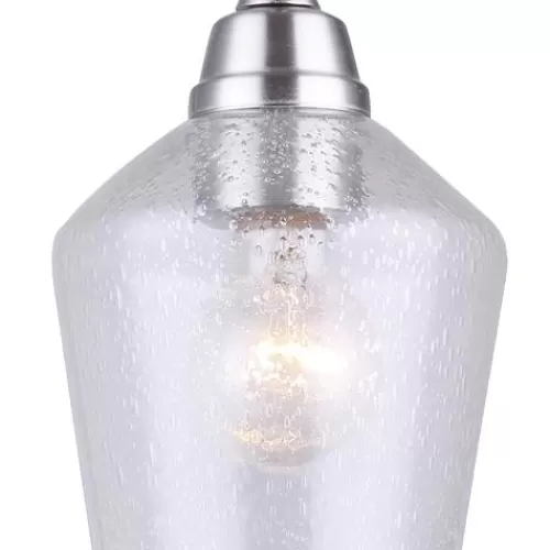 New Patriot Lighting® Caylon Brushed Nickel 1 Light Pendant>* Best