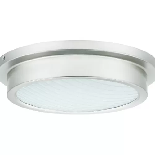 New Patriot Lighting® Devin Brushed Nickel Integrated Led Flush Mount Ceiling Light>* Flash Sale