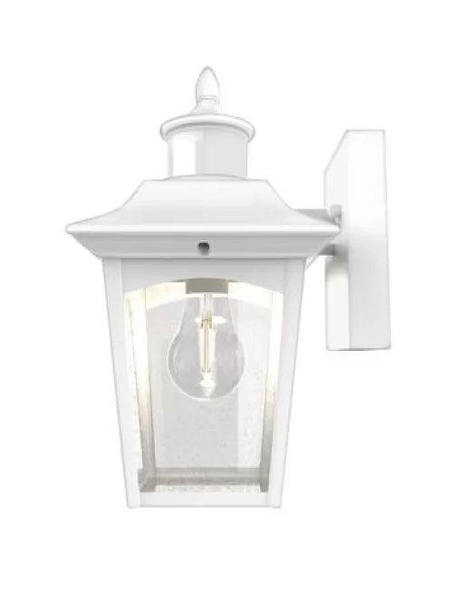New Patriot Lighting® Dualux Eloise Ii White Motion Sensor Outdoor Security Wall Light>* Cheap