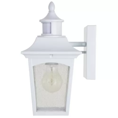New Patriot Lighting® Dualux Eloise Ii White Motion Sensor Outdoor Security Wall Light>* Cheap