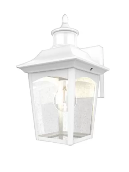 New Patriot Lighting® Dualux Eloise Ii White Motion Sensor Outdoor Security Wall Light>* Cheap