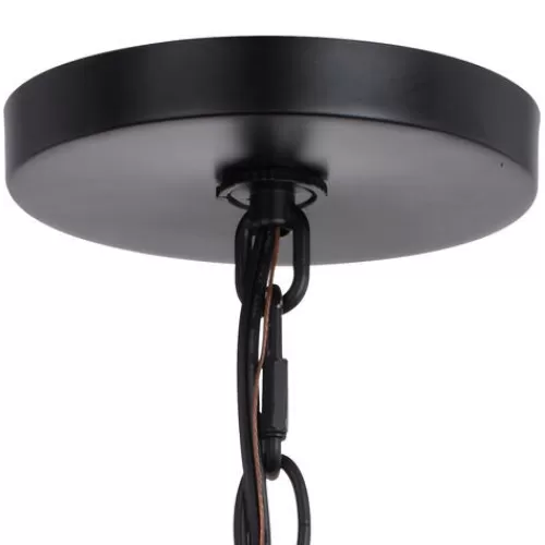 New Patriot Lighting® Grant Black 1 Light Mini Pendant>* Clearance