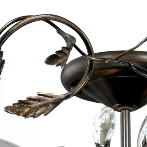 New Patriot Lighting® Jardin Bronze Semi-Flush Mount Ceiling Light>* Flash Sale
