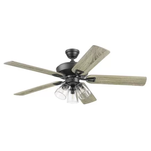 New Patriot Lighting™ Madeline 52″ Matte Black Indoor Led Ceiling Fan>* Best Sale
