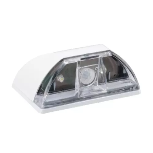 New Patriot Lighting® White Keyhole Motion Sensor Outdoor Wall Light>* Cheap