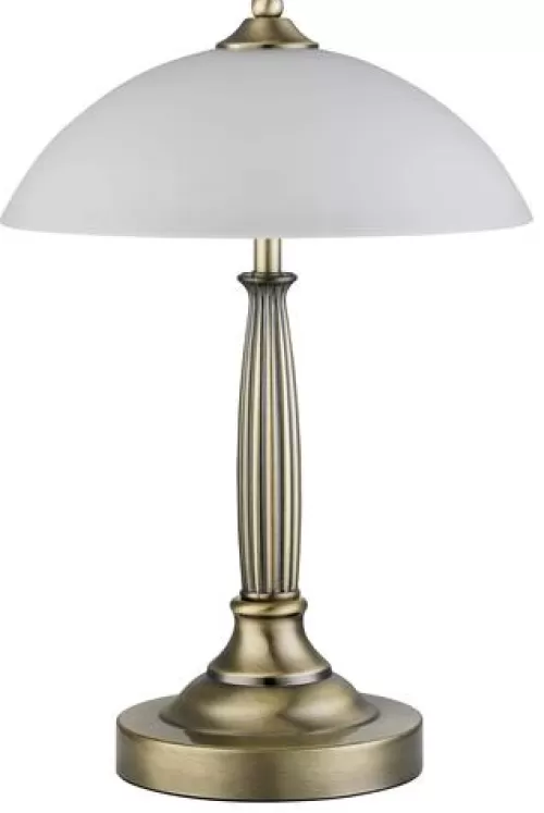 Outlet Patriot Lighting® Design Elements Antique Brass Touch Lamp>* Outlet
