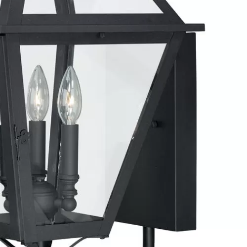 Outlet Patriot Lighting® Nottingham Textured Black 3-Light Outdoor Wall Light>* New