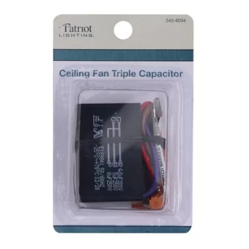 Promo Patriot Lighting™ Ceiling Fan Triple Capacitor>* Fashion