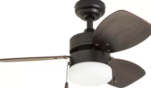 Promo Patriot Lighting™ Gibson Street 30″ Bronze Indoor Led Ceiling Fan>* New