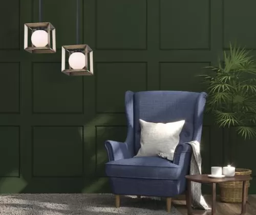 Promo Patriot Lighting® Ottilee Matte Black And Gold 1-Light Pendant>* Store
