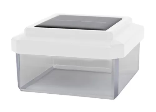 Promo Patriot Lighting® Solar Integrated Led Harlan White Landscape Rail Light – 4 Pack>* Sale