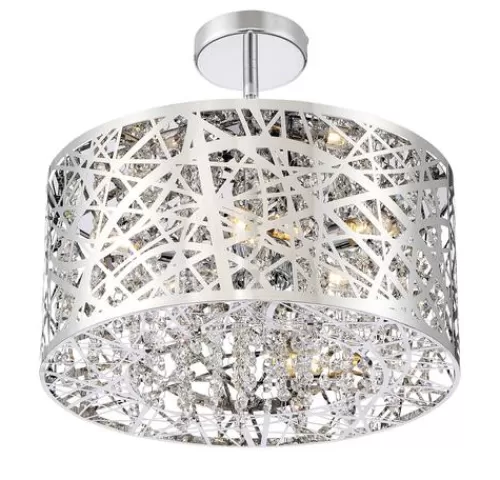 Top 10 Patriot Lighting® Elegant Home Braylen Chrome 6-Light Pendant>* Shop