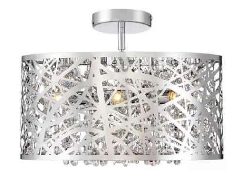 Top 10 Patriot Lighting® Elegant Home Braylen Chrome 6-Light Pendant>* Shop