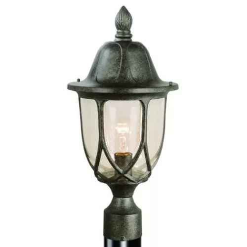 Top 10 Patriot Lighting® Saxony Lava Stone Post Light>* Fashion
