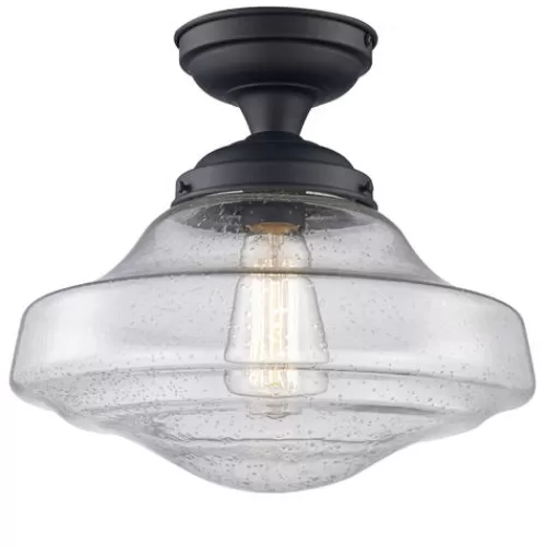 Wholesale Patriot Lighting® Demi Bronze 1-Light Semi-Flush Mount Ceiling Light>* Fashion