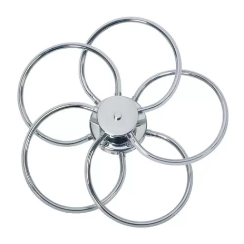 Wholesale Patriot Lighting® Turin Polished Chrome Integrated Led Flush Mount Ceiling Light>* Online